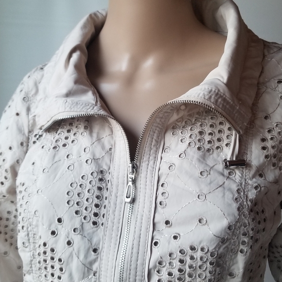 WHBM eyelet zip up jacket - Picture 5 of 9
